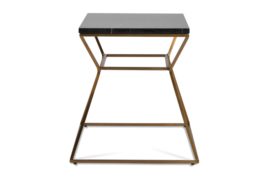 Gakko End Table by SohoConcept, showing front view of end table.