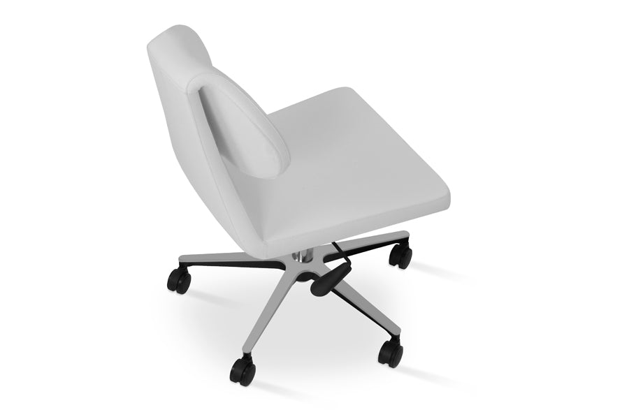 Gakko Office Chair by sohoConcept, shown in white ppm.