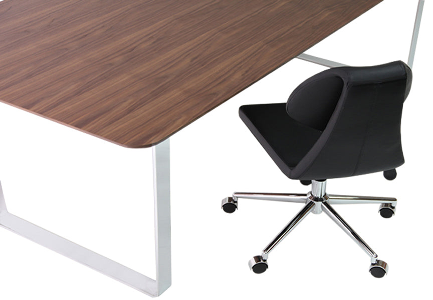 Gakko Office Chair by sohoConcept, shown in dark grey wool.