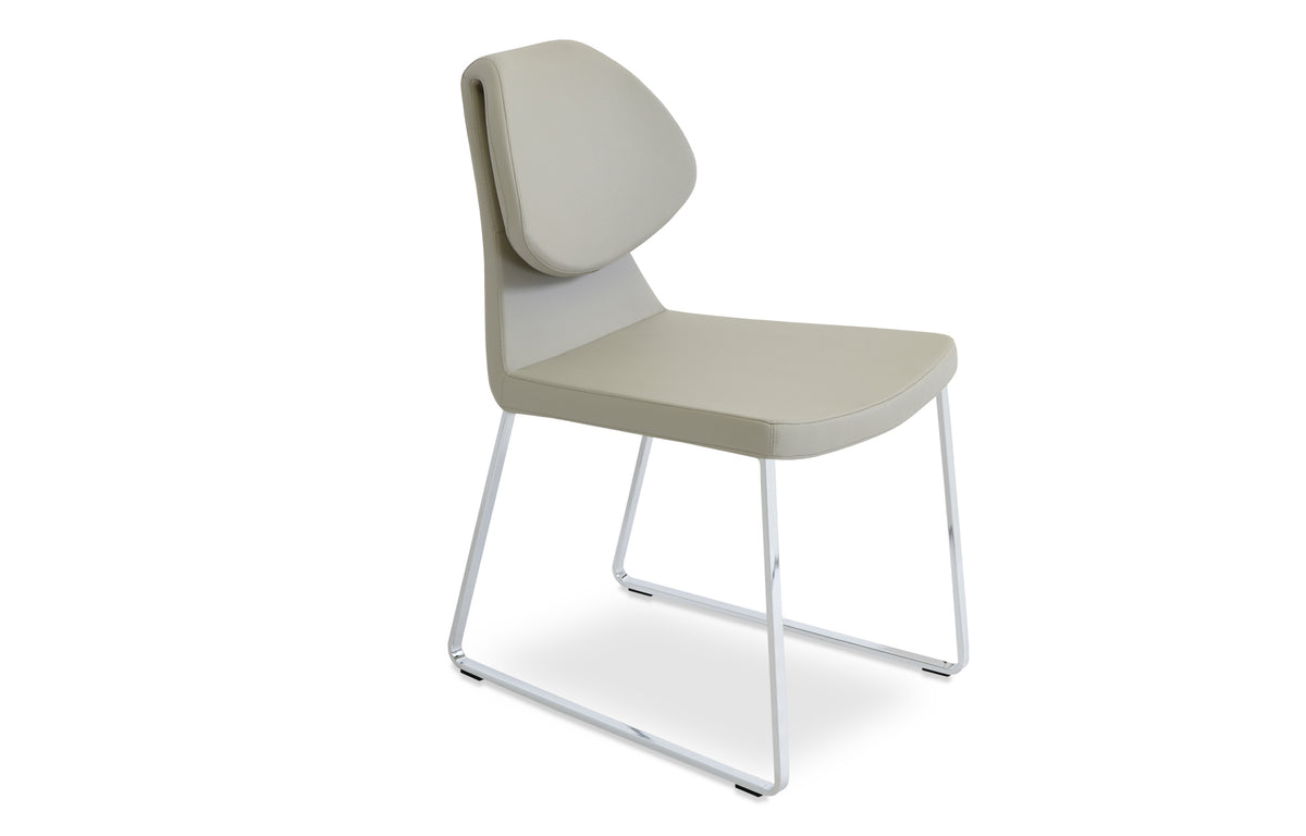 Gakko Slide Chair by SohoConcept - Bone PPM