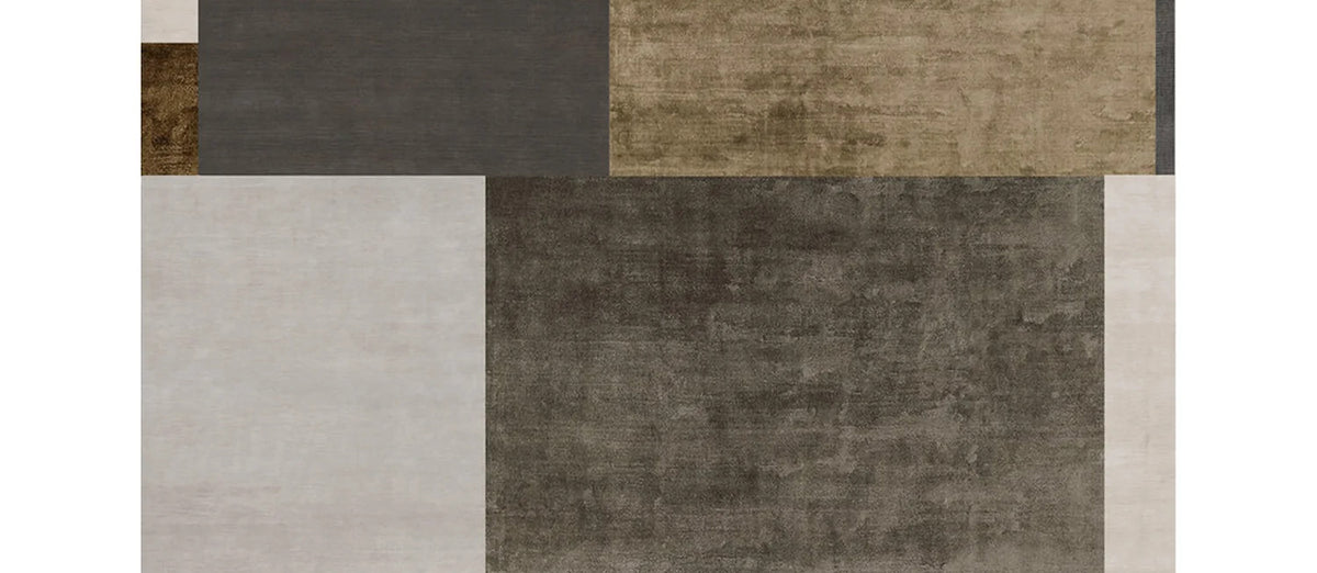 Gancia Reserve No 229 GO229 Rug by Second Studio, showing closeup view of gancia reserve no 229 go229 rug by second studio in rectangular/mixed colors.