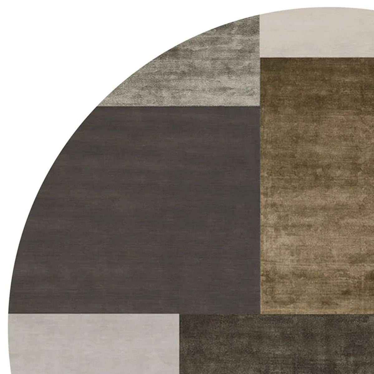 Gancia Reserve No 229 GO229 Rug by Second Studio, showing closeup view of gancia reserve no 229 go229 rug by second studio in round/mixed colors.