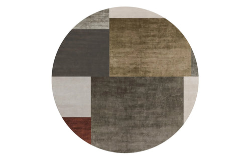 Gancia Reserve No 229 GO229 Rug by Second Studio - Round/Mixed Colors.