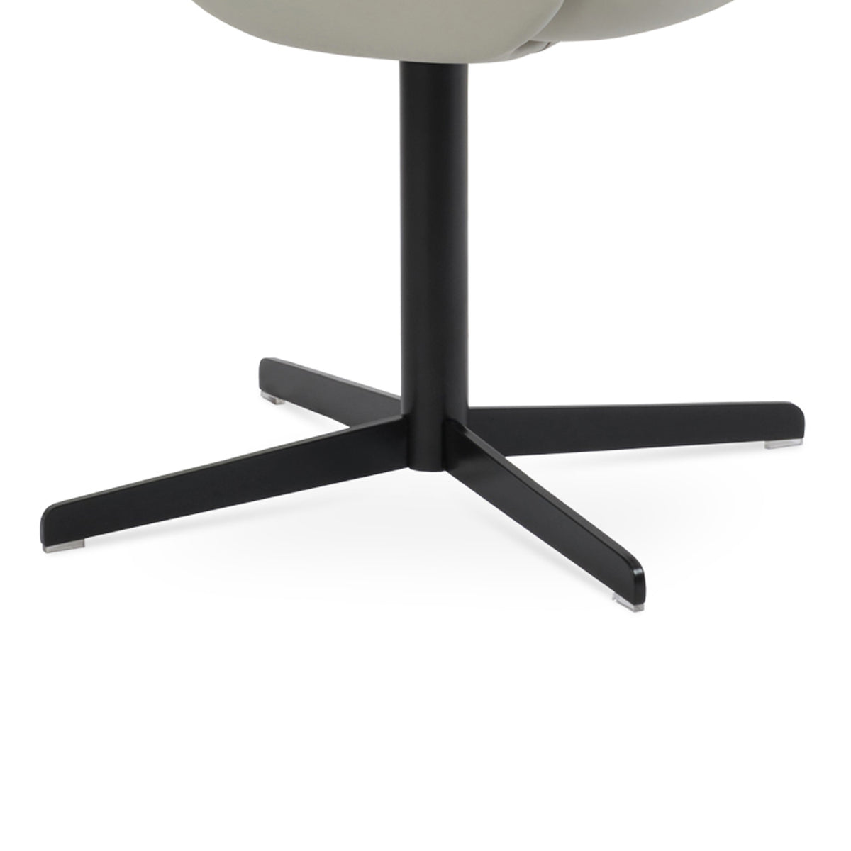 Gazel 4 Star Swivel Chair by SohoConcept, showing closeup view of 4 star swivel chair.