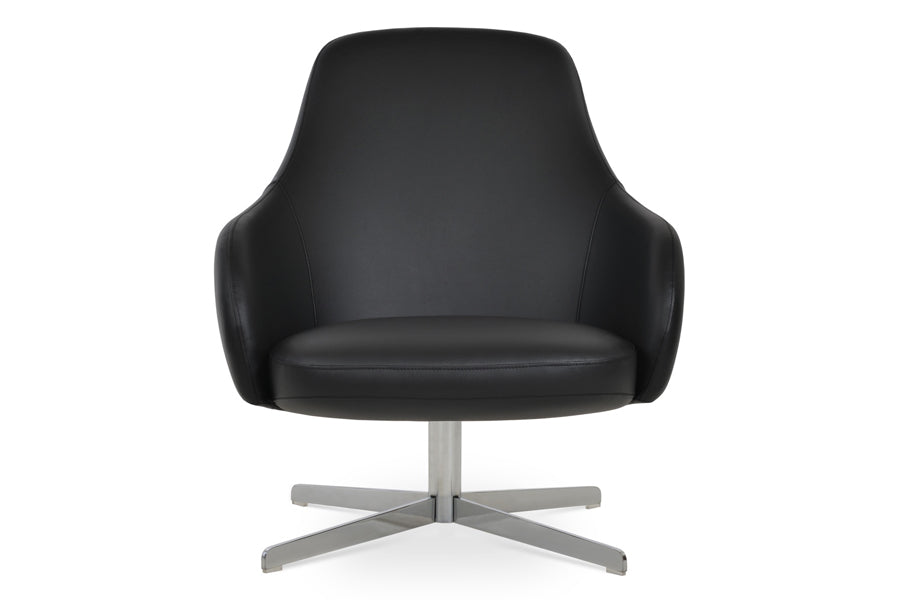 Gazel Arm Lounge 4 Star Chair by SohoConcept, showing front arm lounge 2 star chair.