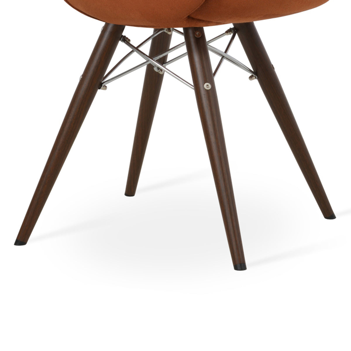 Gazel Arm MW Dining Chair by SohoConcept, showing closeup view of arm mw dining chair.