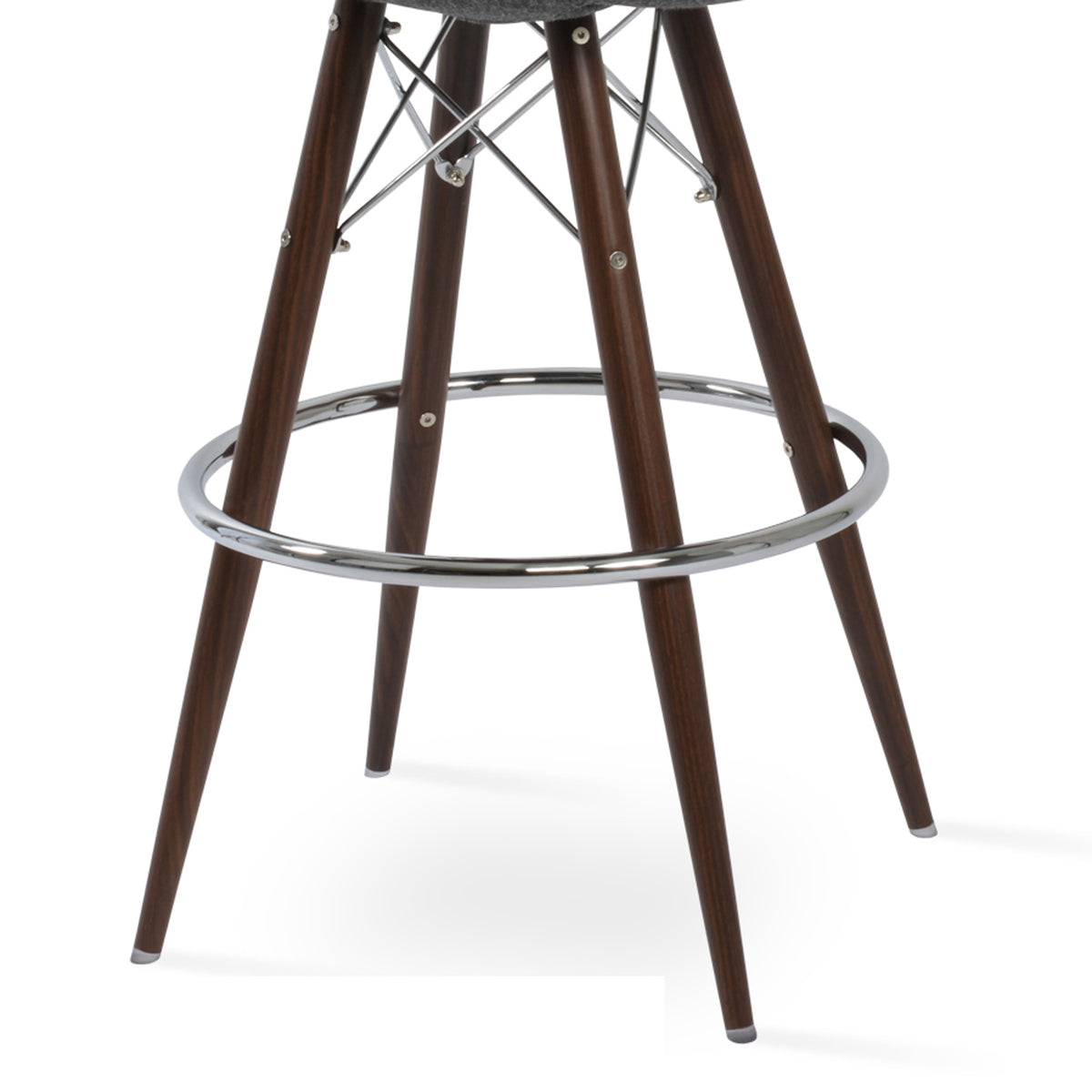 Gazel Arm MW Stools by SohoConcept, showing closeup view of arm mw stool.