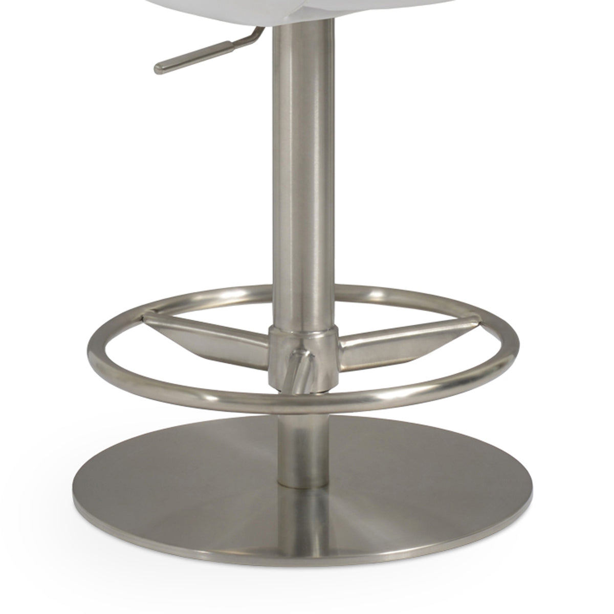 Gazel Arm Piston Stool by SohoConcept, showing closeup view of arm piston stool.