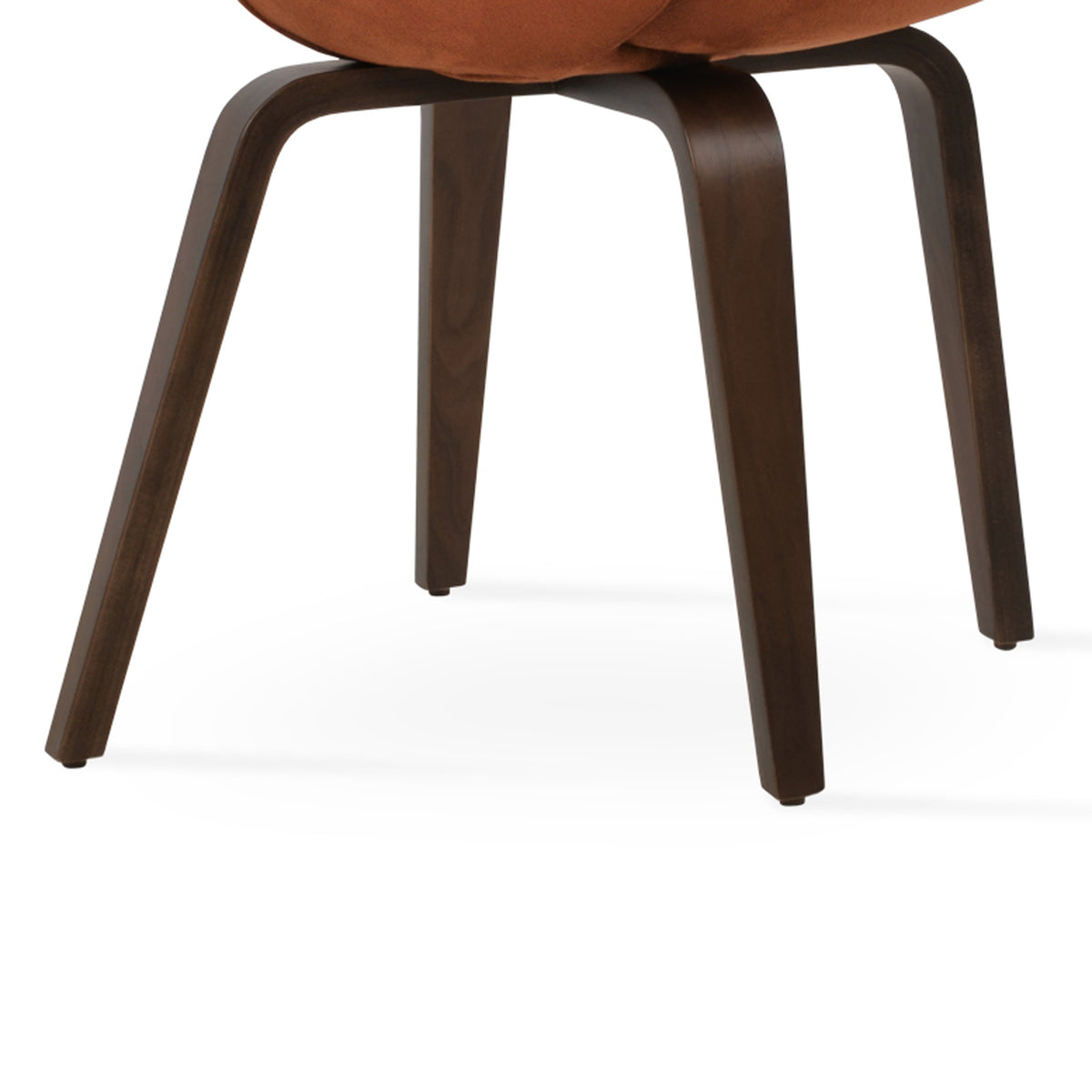 Gazel Arm Plywood Chair by SohoConcept, showing closeup view of arm plywood chair.