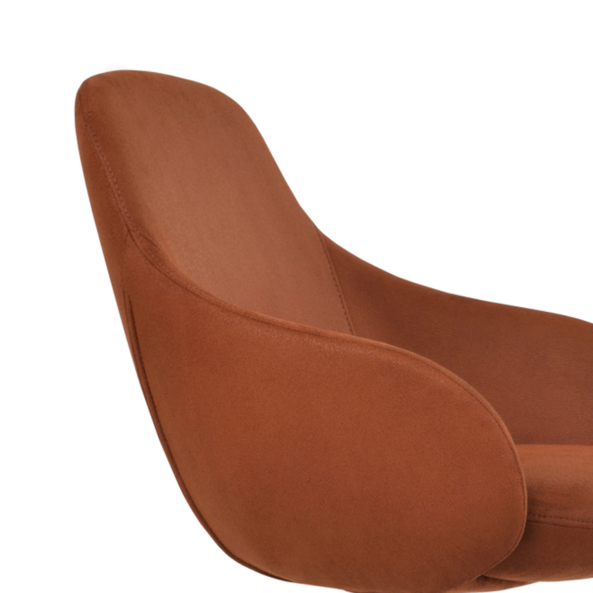 Gazel Arm Spider Swivel Chair by SohoConcept, showing closeup view of arm spider swivel chair.
