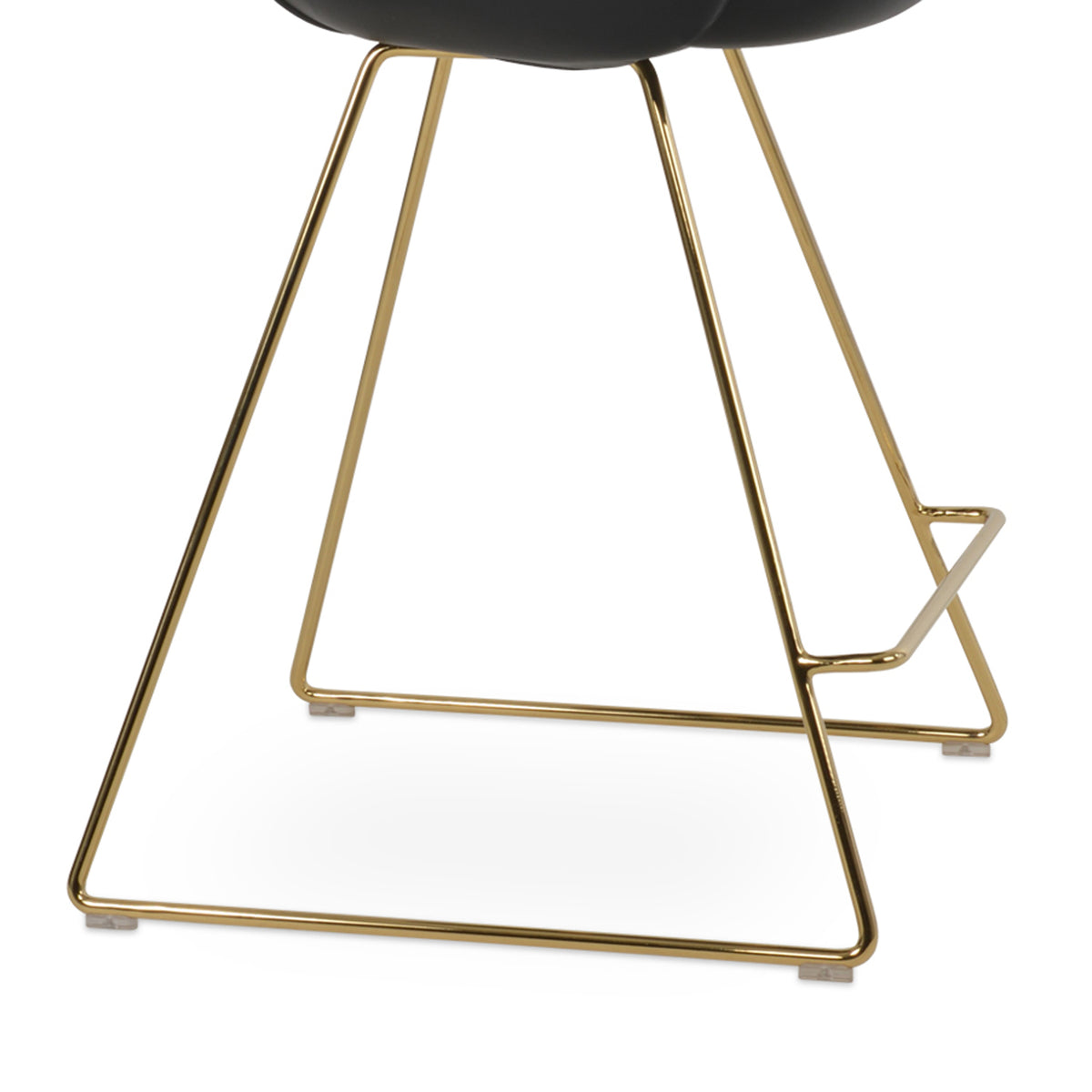 Gazel Arm Wire Stools by SohoConcept, showing closeup view of arm wire stool.