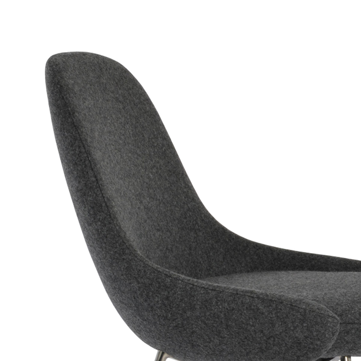 Gazel Cross Chair by SohoConcept, showing closeup view of cross chair.