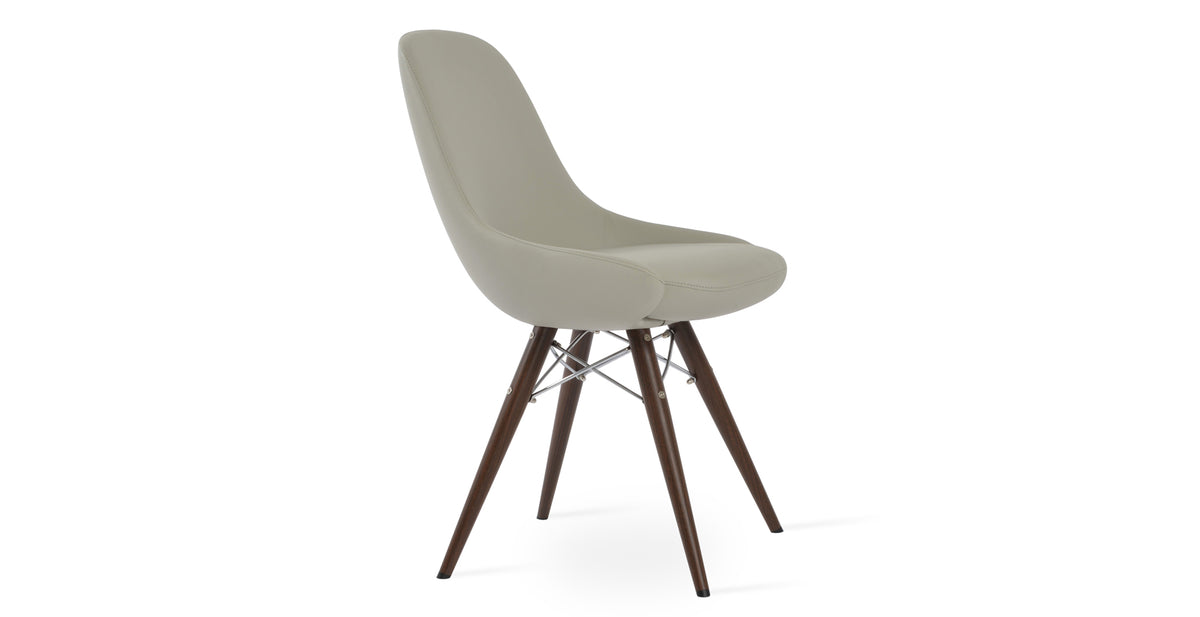 Gazel MW Dining Chair by SohoConcept, showing angle view of mw dining chair.