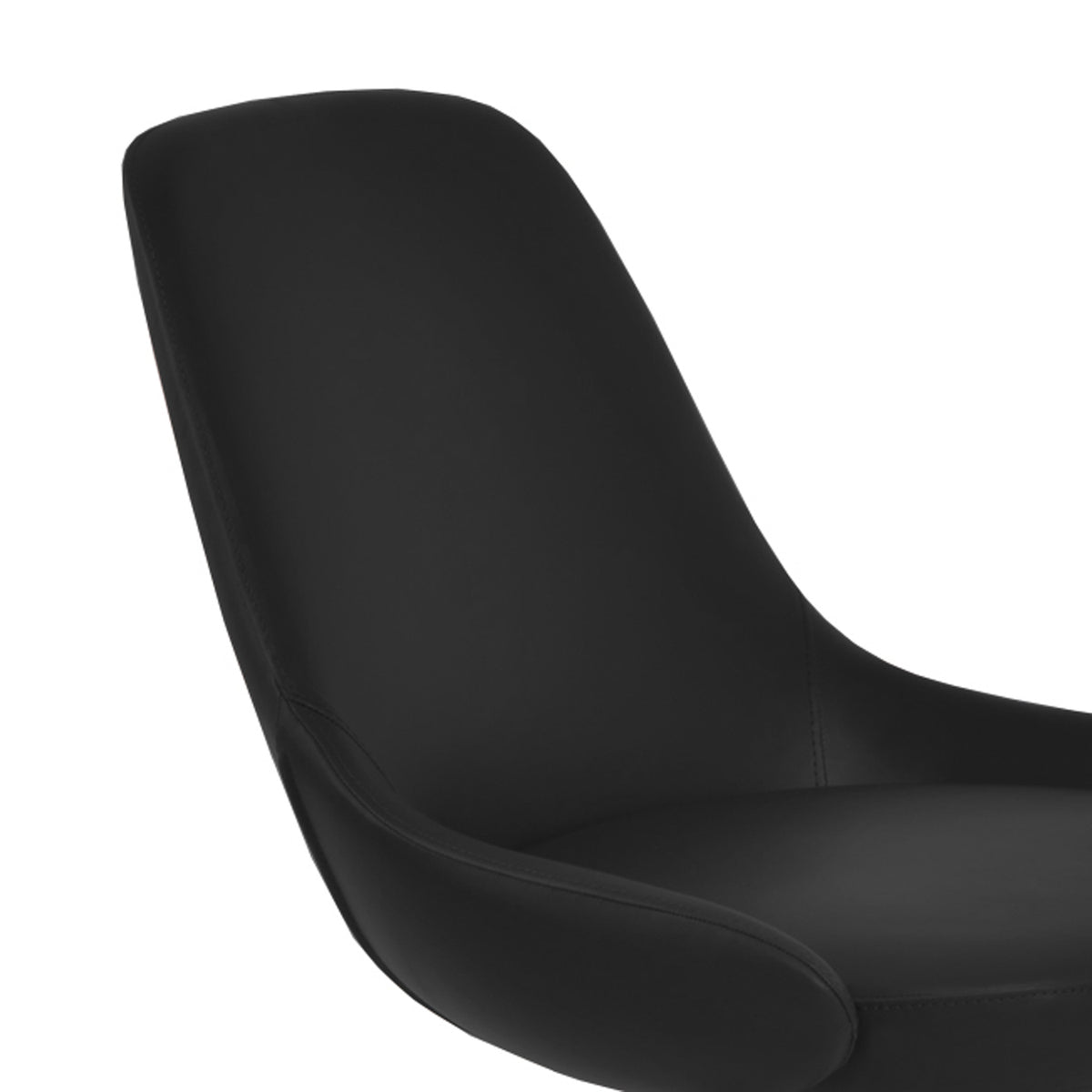Gazel Pyramid Swivel Stools by SohoConcept, showing closeup view of pyramid swivel stool.