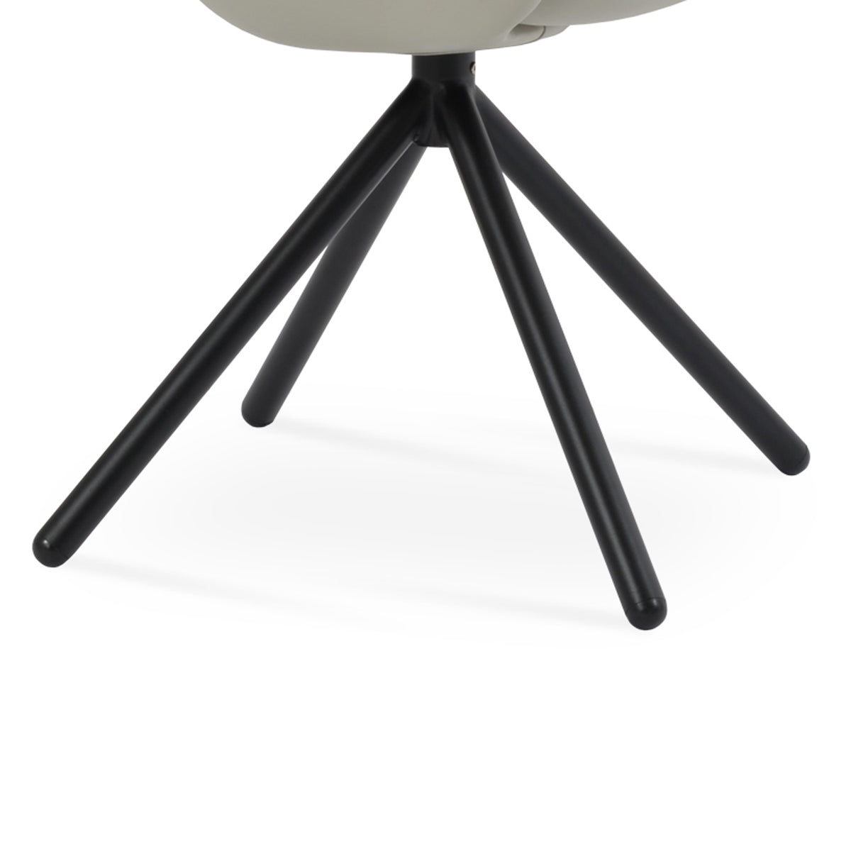 Gazel Stick Swivel Chair by SohoConcept, showing closeup view of stick swivel chair.