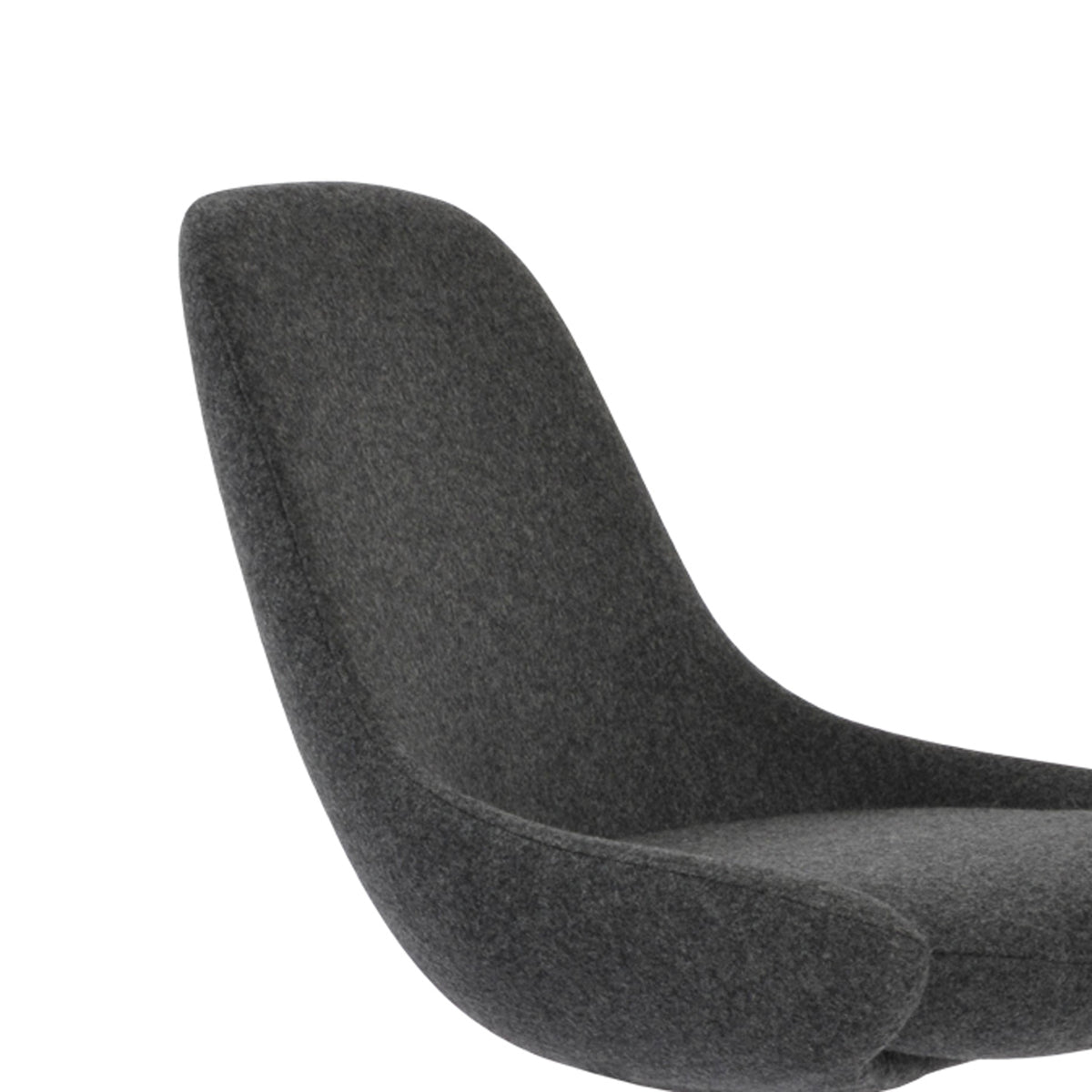 Gazel Stick Swivel Chair by SohoConcept, showing closeup view of stick swivel chair.