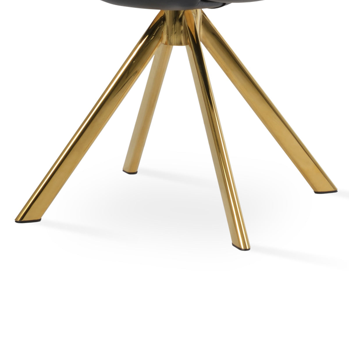 Gazel Sword Swivel Chair by SohoConcept, showing closeup view of sword swivel chair.