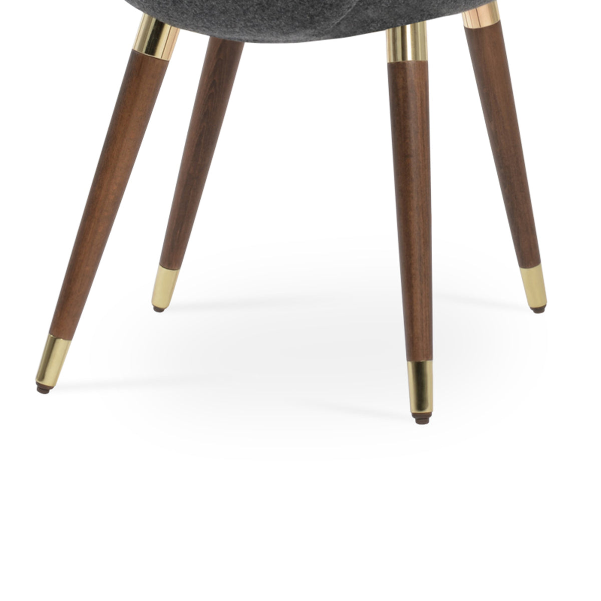 Gazel Wood Chair by SohoConcept, showing closeup view of wood chair.