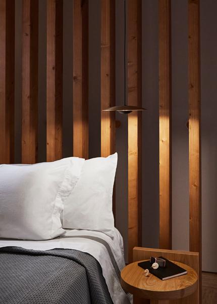 Ginger 20V/20V Pendant Light (set of 3) by Marset, showing ginger 20V/20Vx3 pendant in live shot.