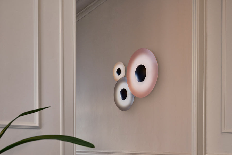 Ginger C2 20+32+42 Wall/Ceiling Accessory by Marset, showing ginger c2 20+32+42 wall/ceiling accessory in live shot.