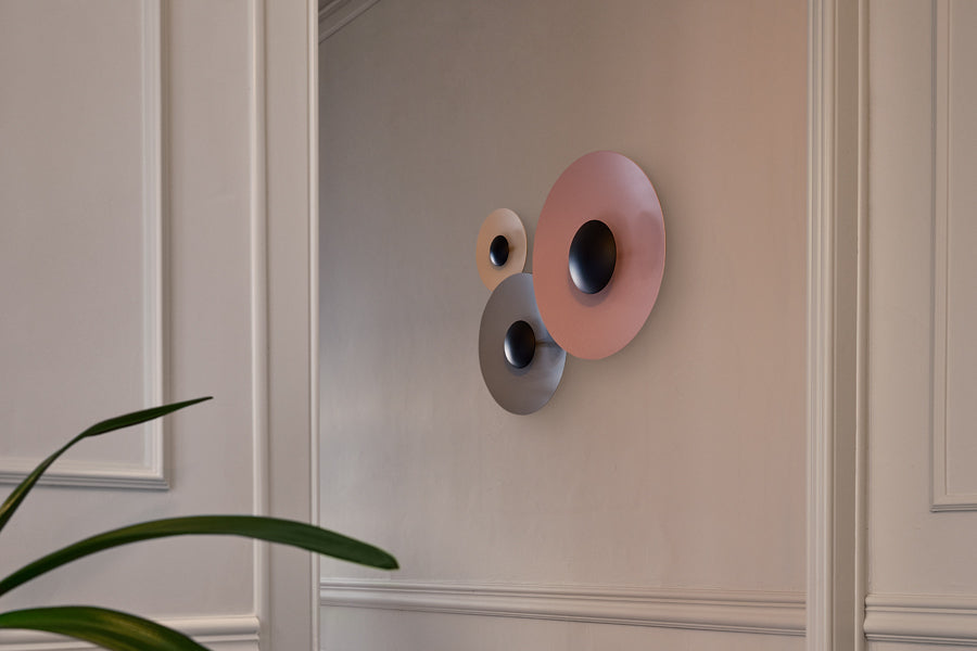 Ginger C2 20+32+42 Wall/Ceiling Accessory by Marset, showing ginger c2 20+32+42 wall/ceiling accessory in live shot.