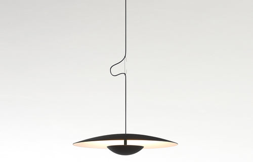 Ginger Pendant Light by Marset - Black/White.