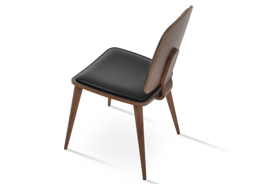 Ginza Dining Chair by SohoConcept, showing back angle view of dining chair.