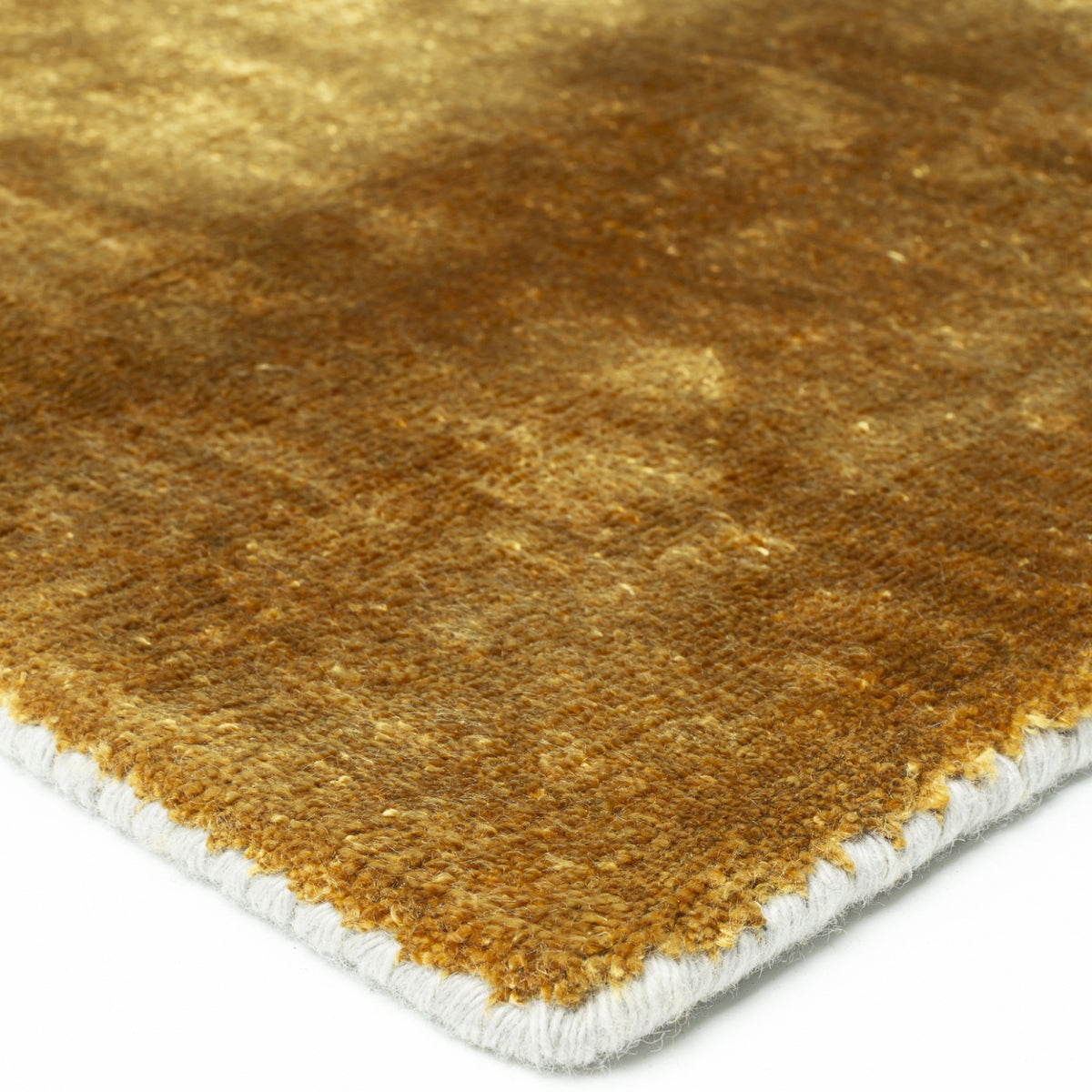 Glow Hand Woven Rug by Ligne Pure, showing detail view of glow hand woven rug.