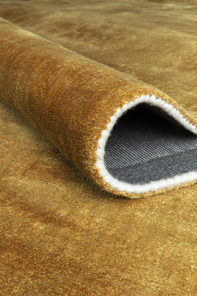 Glow Hand Woven Rug by Ligne Pure, showing detail view of glow hand woven rug.