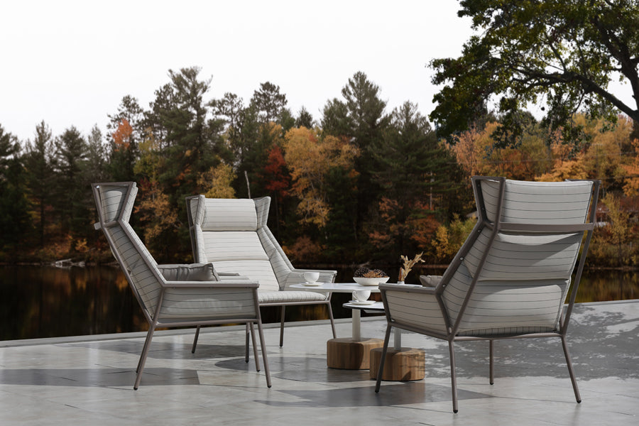Glyph HPL Low Table by Mamagreen, showing glyph hpl low tables in live shot.