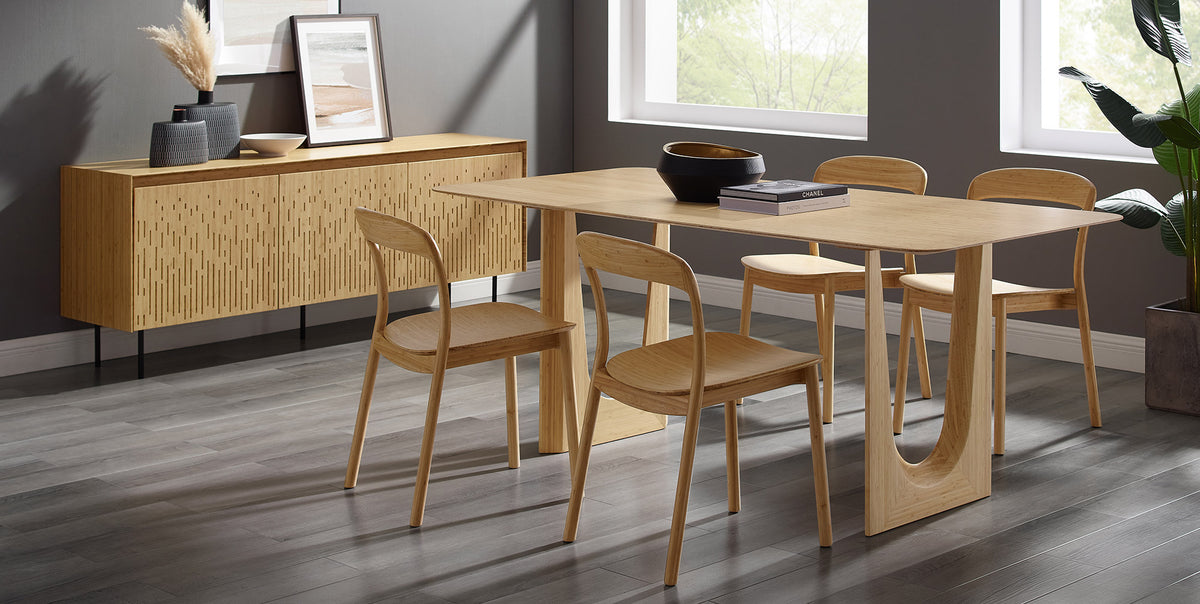 Hanna Console Sideboard by Greenington, showing hanna console sideboard in live shot.