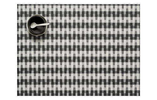 Harp Tabletop Placemat by Chilewich - Tuxedo Weave.