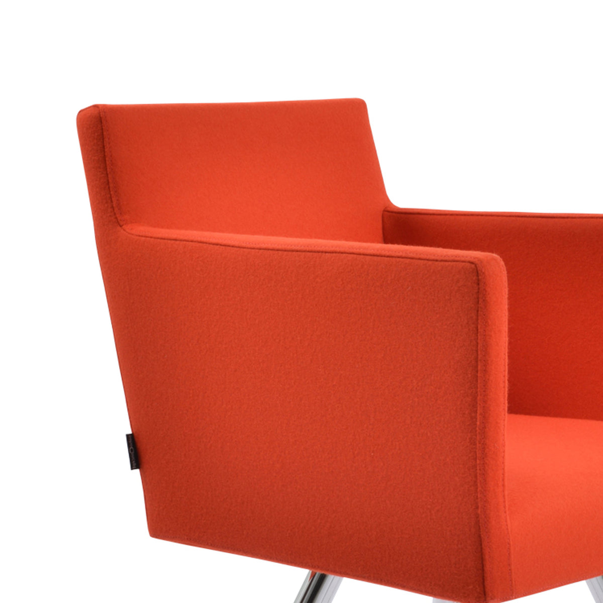 Harput Star Arm Chair by SohoConcept, showing closeup view of star arm chair.