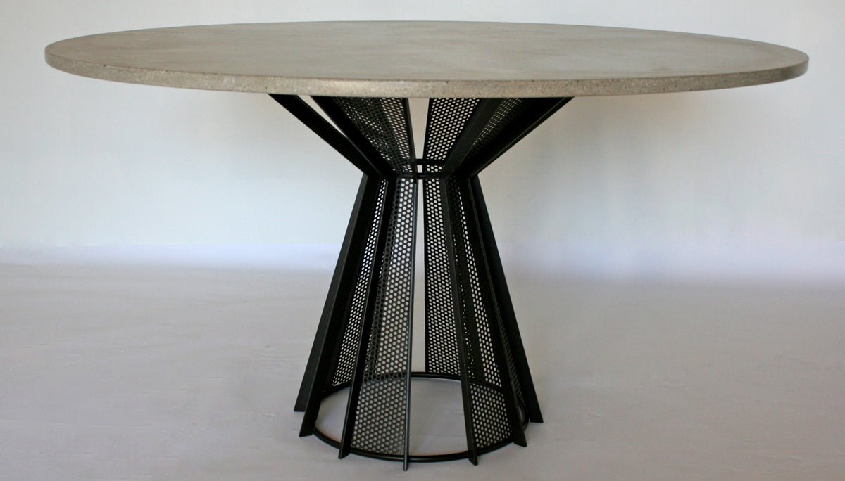 James De Wulf Harvest Dining Table by De Wulf, showing harvest dining table in live shot.