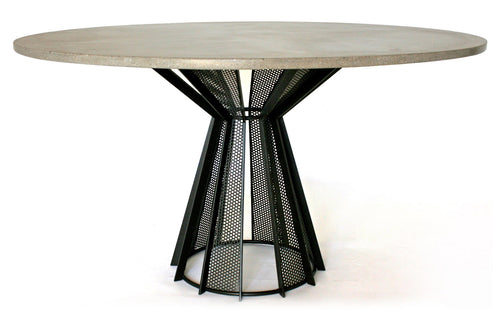 James De Wulf Harvest Dining Tables by De Wulf - Natural Tone Concrete.