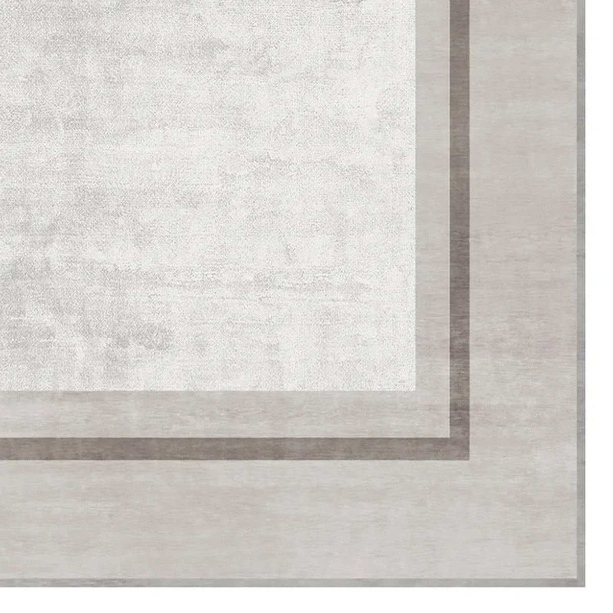 Hauser Motley HY103 Rug by Second Studio, showing closeup view of hauser motley hy103 rug by second studio in taupe & silver.