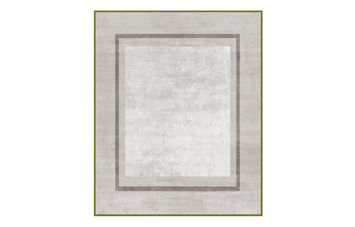 Hauser Motley HY105 Rug by Second Studio - Taupe, Silver & Green.