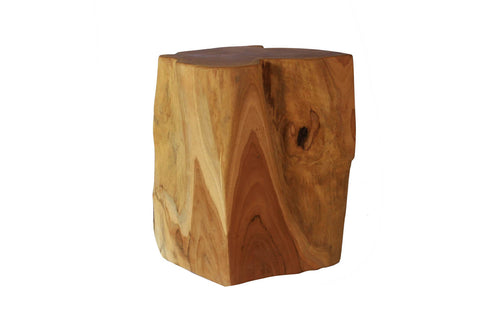 Heavy Cube Side Table by SohoConcept, showing front view of Heavy cube side table.