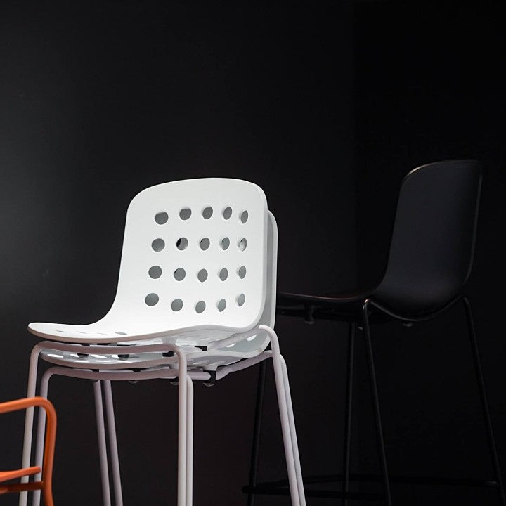 Holi Counter Stool by Toou, showing holi counter stools in live shot.
