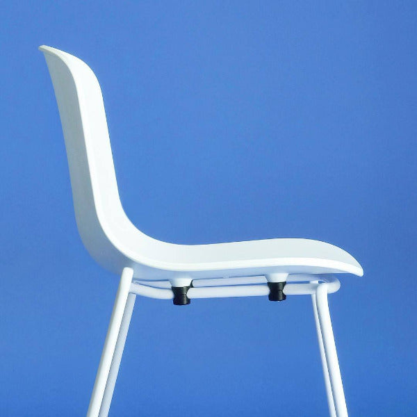 Holi Side Chair by Toou, showing side view of side chair.