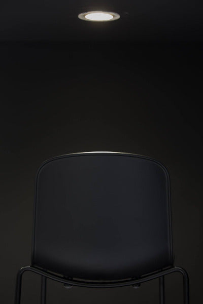 Holi Side Chair by Toou, showing back view of side chair.