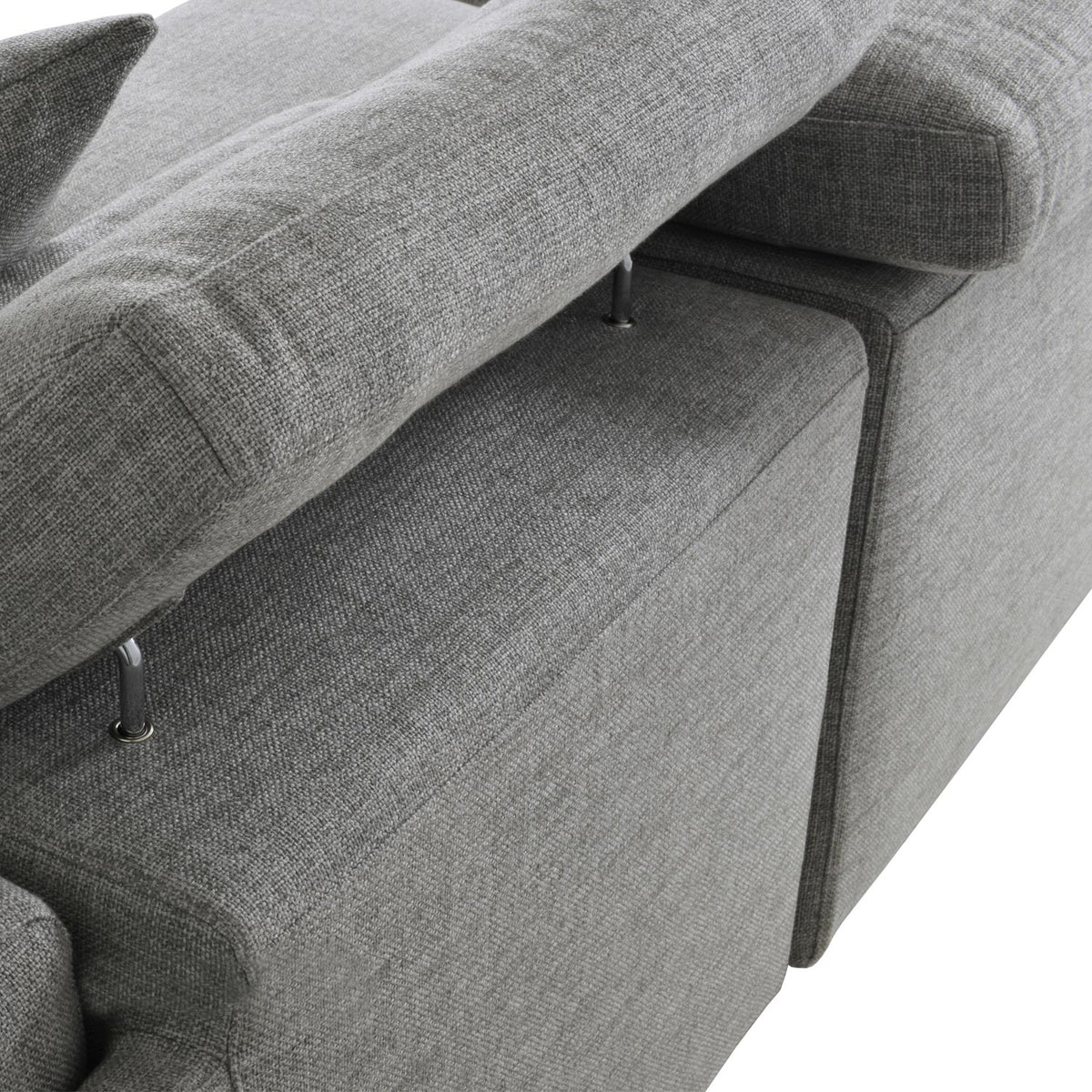 Hollywood Sectional Sofa by sohoConcept, showing closeup view of hollywood sectional sofa in live shot.