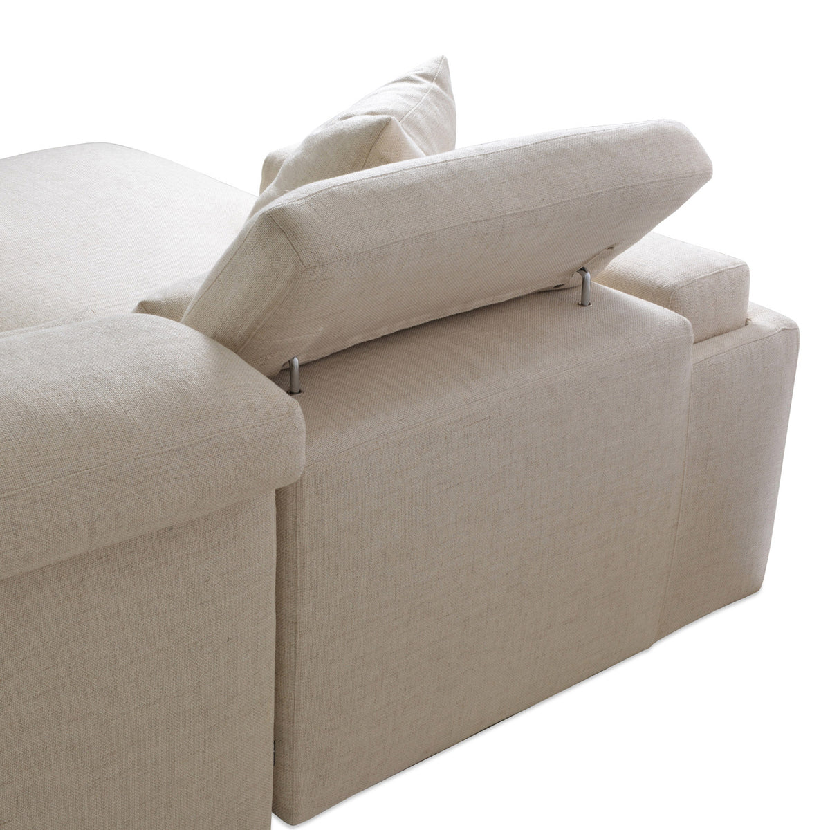 Hollywood Sectional Sofa by sohoConcept, showing closeup view of hollywood sectional sofa in live shot.
