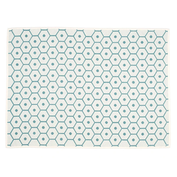 Honey Blanket by Pappelina, showing back view of honey blanket.