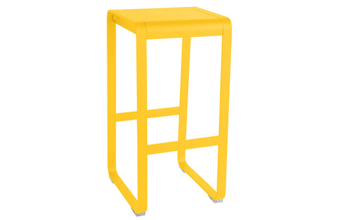 Bellevie High Stool Without Backrest by Fermob - Honey Textured.