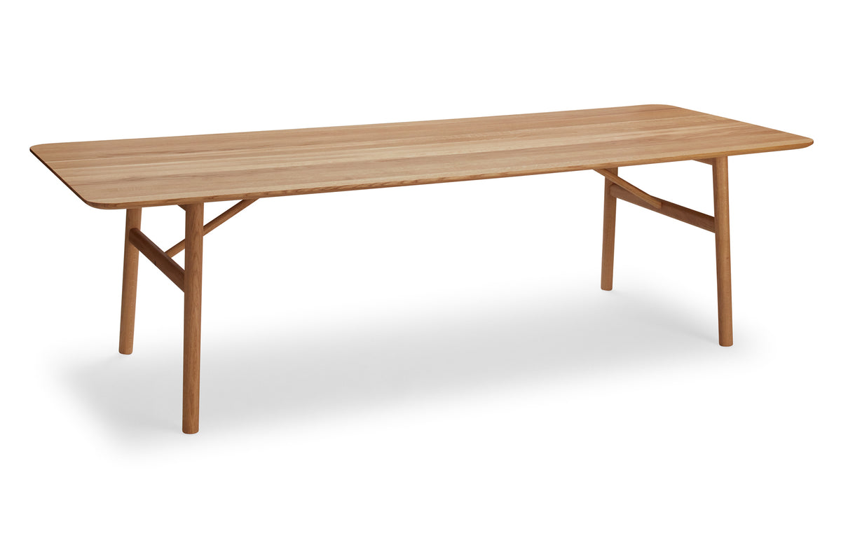 Hven Table by Skagerak - 102" x 37", Oil Treated Oak.