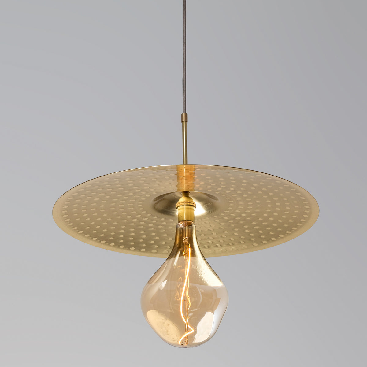 Ico 20" Pendant by Cerno, showing ico 20" pendant in live shot.