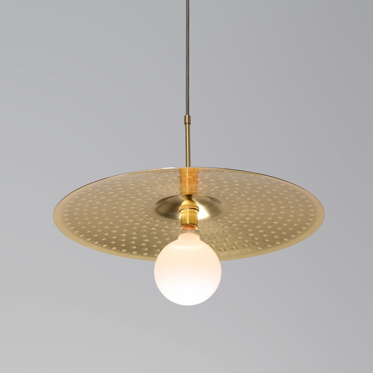 Ico 20" Pendant by Cerno, showing ico 20" pendant in live shot.