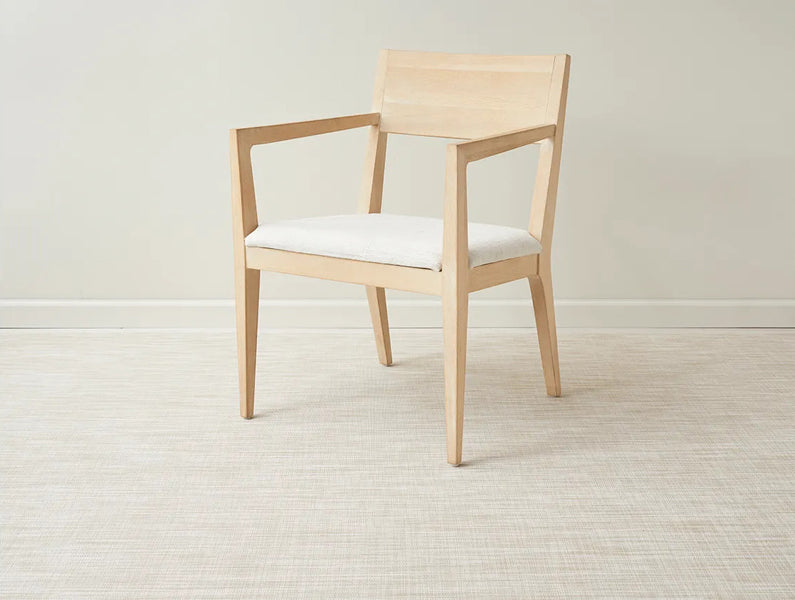 Ikat Woven Floor Mat by Chilewich, showing ikat woven floor mat in live shot.