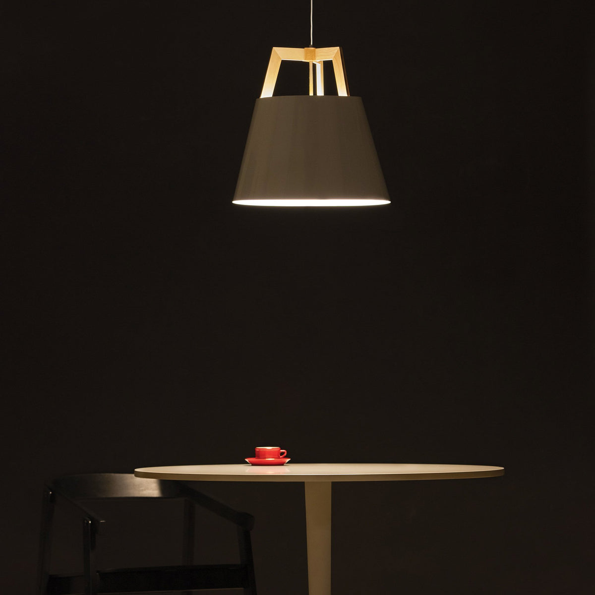 Imber 24" Pendant by Cerno, showing of imber 24" pendant in live shot.